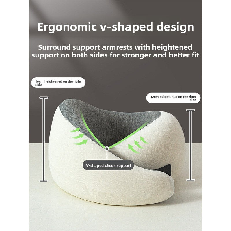 Elouva Memory Foam Travel Neck Pillow