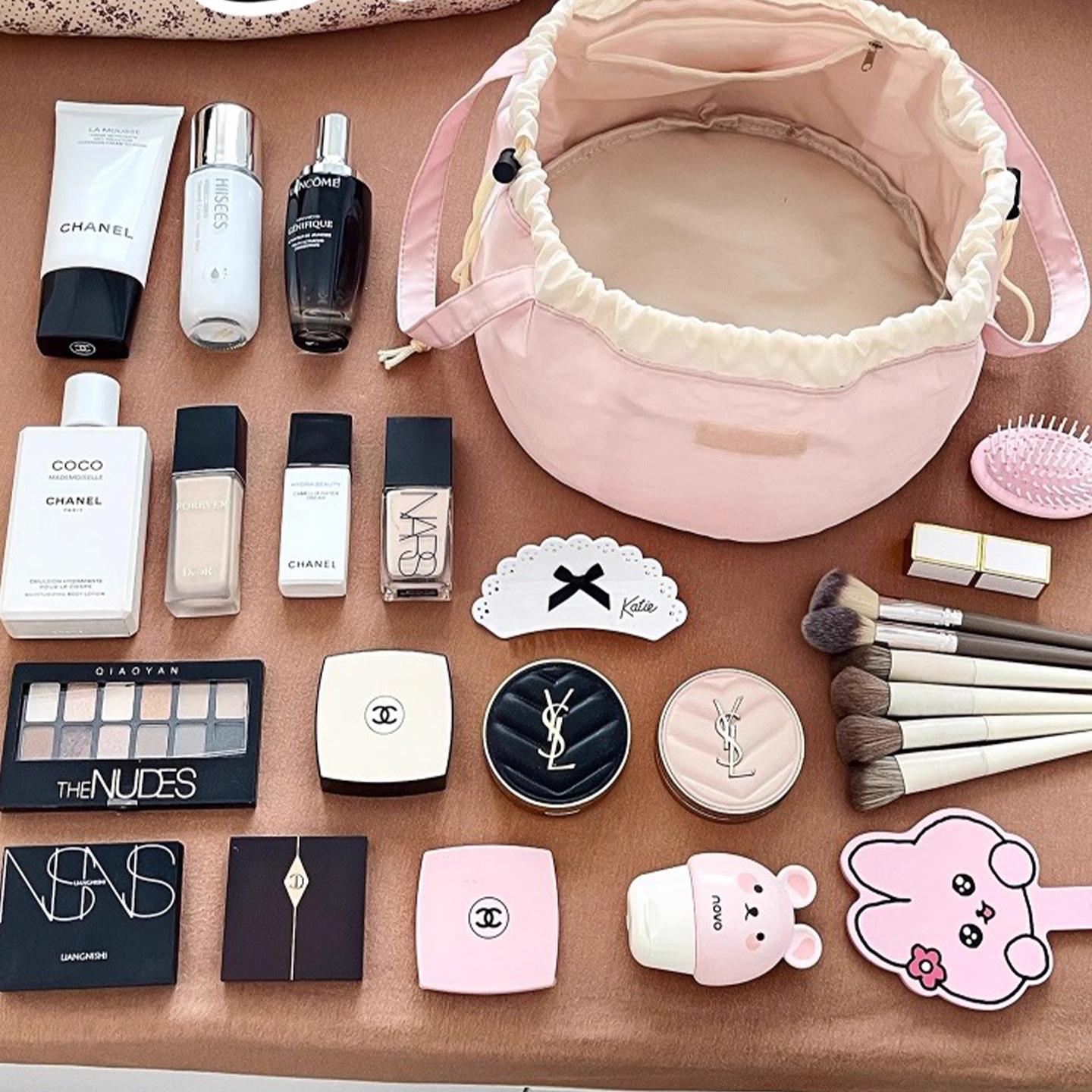 Elouva Drawstring Cosmetics Bag