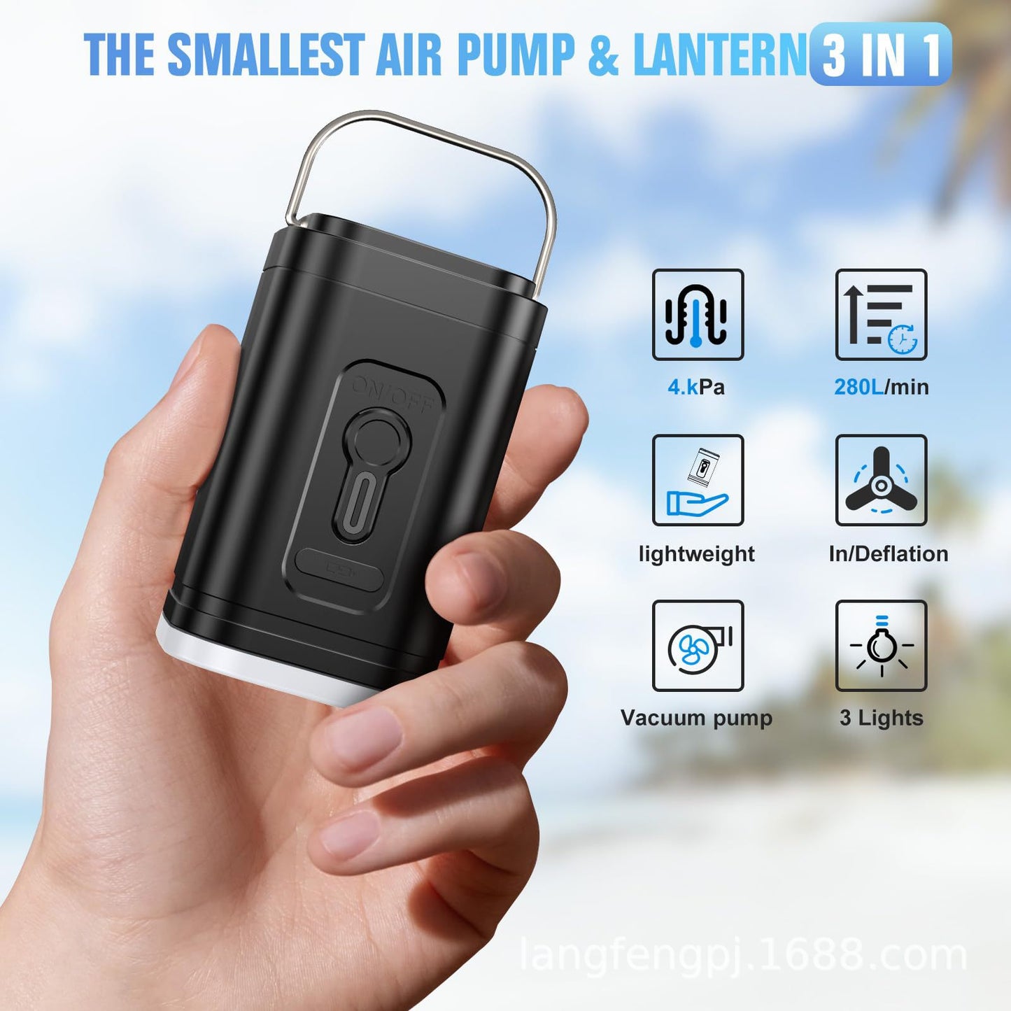 Elouva?? Portable Electric Air Pump